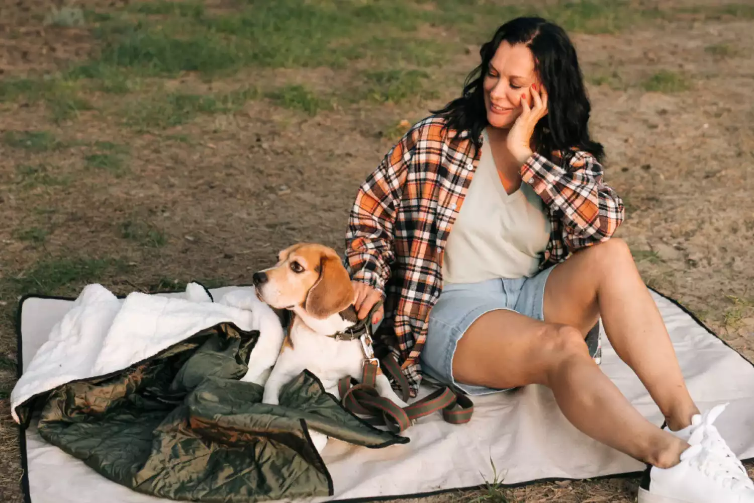 foldable beach blanket